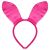 Haarreif mit pinkfarbenen Bunny-Ohren - Fasching