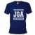 Abschiedsspiel - Blaues JGA T-Shirt im Football-Design