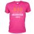 Pinkfarbenes Männer JGA-Shirt mit Hard Rock Abschiedstour-Motiv