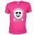 Pinkfarbenes JGA Abschiedstour-Shirt mit Gangster-Motiv