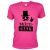 Pinkfarbenes JGA Herren-Shirt mit Bräuti-Gang Aufdruck