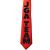 Rote Fun-Krawatte mit JGA Team-Aufdruck