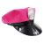 Pinkfarbene Fun-Polizeimütze für Damen
