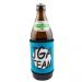 Blauer Bierflaschen-Kühler mit JGA-Team-Motiv