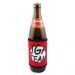 Roter Bierflaschen-Kühler mit JGA-Team-Motiv - Bierflasche