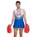 Herren Cheerleader Kostüm-Kleid für den Männer-JGA