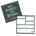 Gästebuch-Karten im Herz-Pfeil-Design für Hochzeit und Polterabend