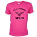 T-Shirt Wedding Seals - Pink