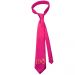 Pinkfarbene JGA-Krawatte mit goldfarbenem I Do-Aufdruck
