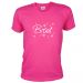 Pinkfarbenes Herren JGA-Shirt mit Braut-Aufdruck