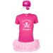 Pinkfarbenes Bräutigam-Piratenkostüm für den Junggesellenabschied
