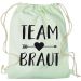Rucksack "Team Braut" - Pfeil - Mint