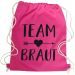 Rucksack "Team Braut" - Pfeil - Pink