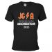 Schwarzes Männer JGA-Shirt mit Hard Rock Abschiedstour-Motiv