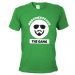 Grünes JGA Abschiedstour-Shirt mit Gangster-Motiv