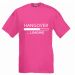 Junggesellenabschied-T-Shirt Hangover Loading in Pink