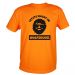JGA T-Shirt Wolfsrudel mit Alan-Motiv - Hangover - Orange