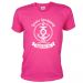 Pinkfarbenes JGA Marine-Shirt mit Letzter Landgang-Aufdruck
