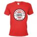 Rotes Herren JGA-Shirt mit Prädikat Randvoll-Aufdruck
