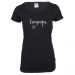 Stilvolles JGA-T-Shirt mit Trauzeugin-Aufdruck in Schwarz