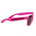 Pinkfarbene JGA Sonnenbrille mit Team Bräutigam-Aufdruck
