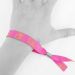 Stoffarmband "I do" - Pink