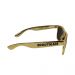 Goldfarbene JGA-Sonnenbrille mit Bräutigam-Schriftzug