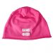JGA-Mütze mit Game Over-Schriftzug - Pink
