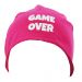 Pinkfarbene Game Over-Mütze - Junggesellenabschied-Zubehör