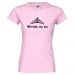 Rosafarbenes Junggesellinnenabschied T-Shirt mit Diadem-Logo