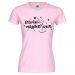 Rosafarbenes Junggesellinnenabschied T-Shirt mit Girls Night Out-Logo