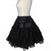 Schwarzer Petticoat - seitenansicht