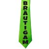 Bräutigam-Krawatte für den Junggesellenabschied - Neon-Grün