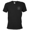 Dezentes Herren-JGA-Shirt mit Brustlogo - Jahreszahl 2026 - Schwarz