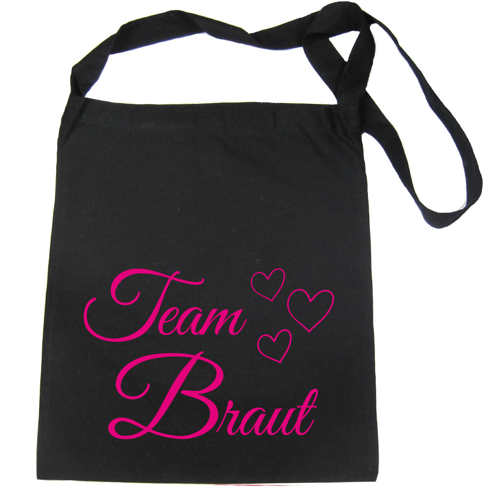 Tasche "Team Braut" für den Junggesellinnenabschied