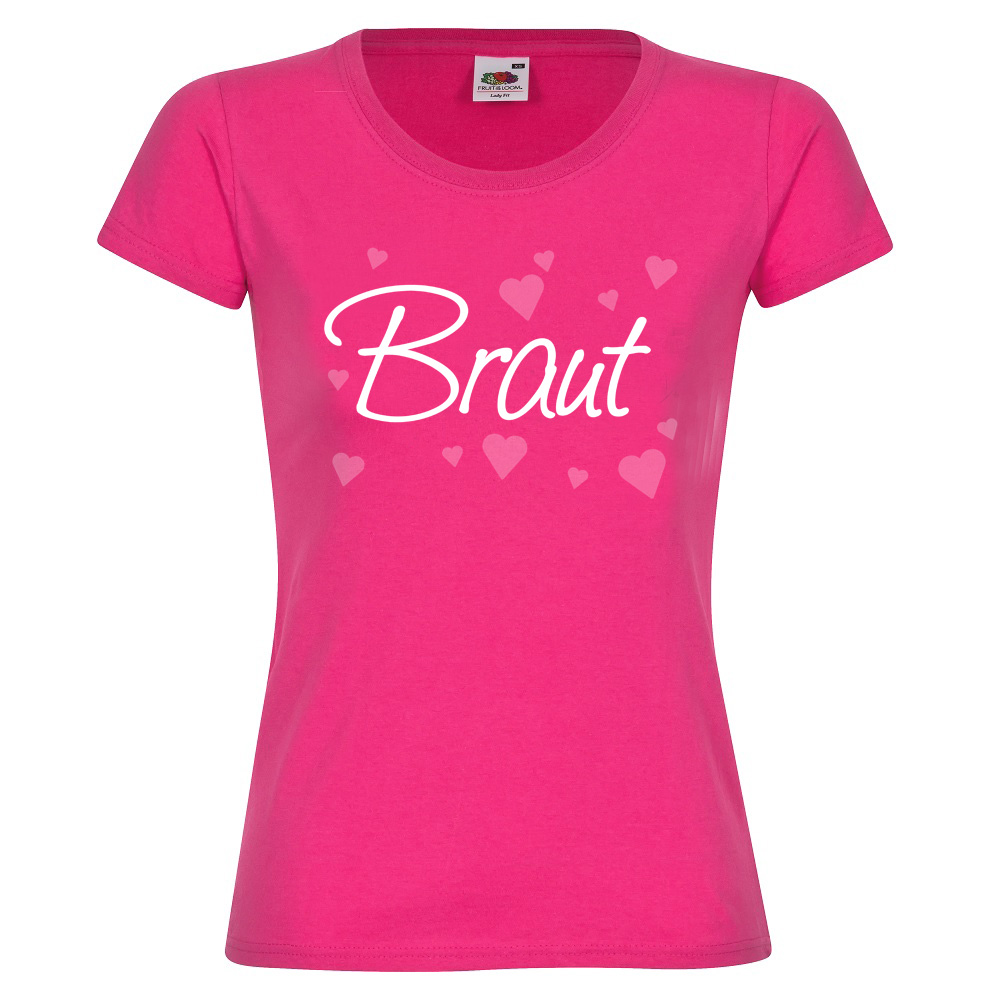 pink t shirt logo